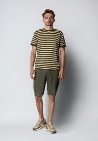 Clean Cut Copenhagen Luca cotton/linen shorts Shorts Army